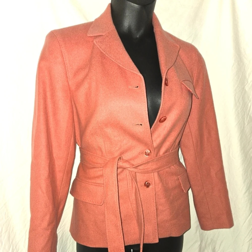 Rose Pink Wool Jacket 🌹 - Picture 2 of 12